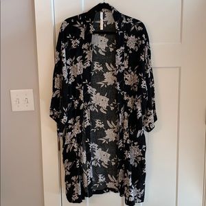 Spiritual Gangster Floral Kimono